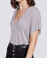 RAMAZA RELAXED V NECK T SHIRT image number null